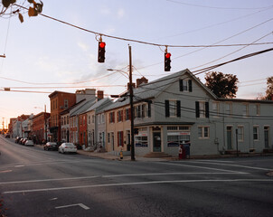 Downtown Frederick Maryland Intersection