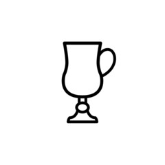 drink glassware icon set vector illustration