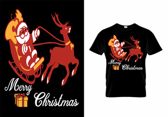 Merry Christmas t shirt design