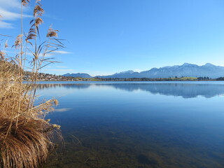 Kraft tanken am See