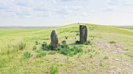 Valley of the Kings, Scythians, Salbyk Kurgan, Ancient settlements, Khakassia, Russia