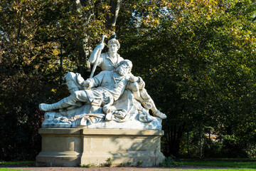 Eberhardsgruppe im Stuttgarter Schlossgarten