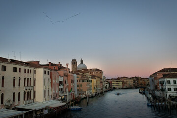 water gondola venice on canals in italy