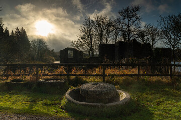 The Old Manor House Ruins.