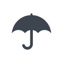 Umbrella protection insurance icon