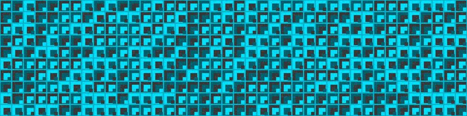 Abstract Geometric Pattern generative computational art illustration