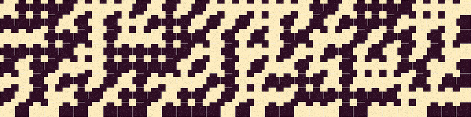 Abstract Geometric Pattern generative computational art illustration