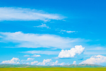 モンゴルの大地と空