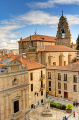 Fototapeta na wymiar Salamanca Cathedral, Spain, HDR Image