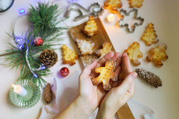 christmas gingerbread cookies