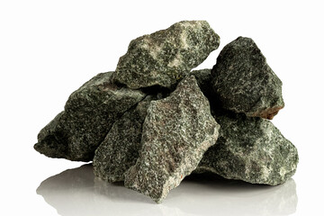 Stones, fragments of jadeite