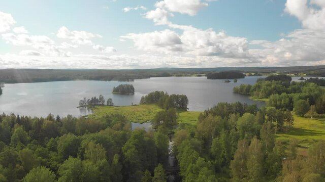 Lake near Grims&ouml; Sweden, SLU research station