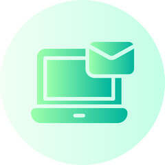 email gradient icon