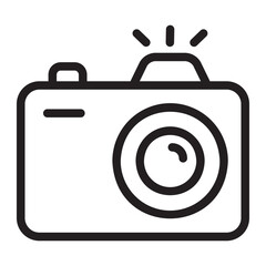 photo line icon