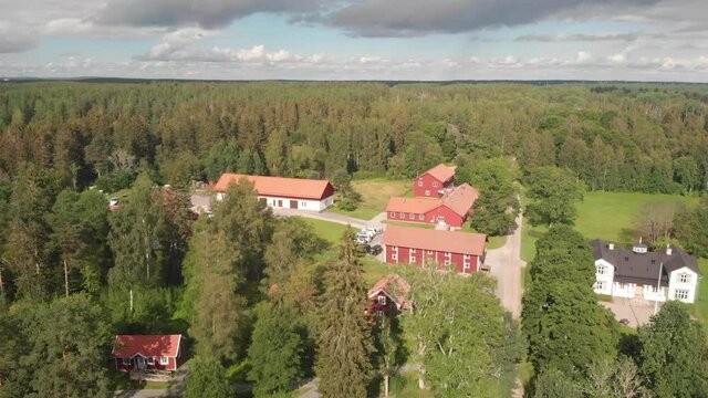 Research station of the Swedish Agricultural University
(Sveriges Lantbruksuniversitet SLU Grims&ouml; forskningsstation)