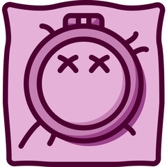 embroidery Two Tone icon