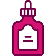 Obraz premium liquid glue one color icon