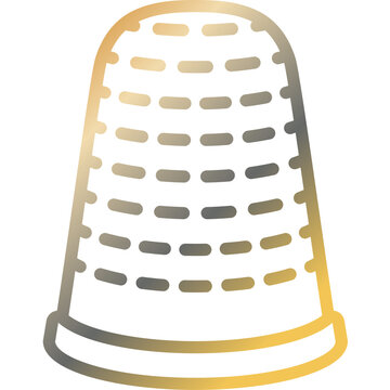 recommend clip art: thimble gradient icon