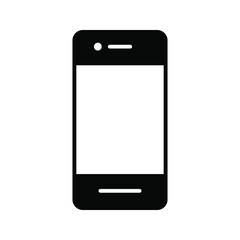 smartphone icon,vector illustration color editable