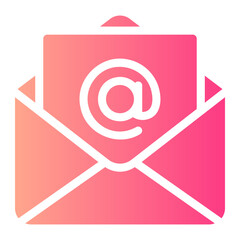 email gradient icon