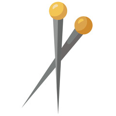 needle flat icon