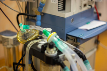 medical apparatus for lung ventilation oxygen mask.