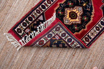 Carpet background. Special Turkish Ancient Rug, Carpet. 