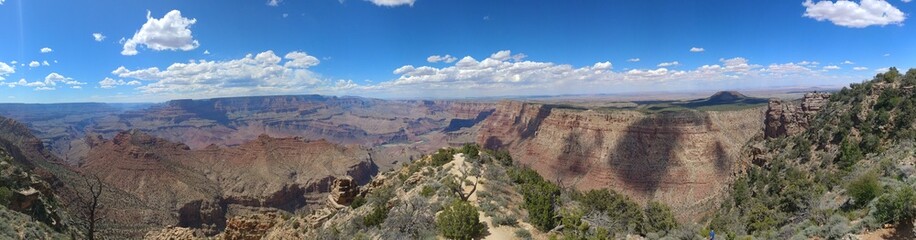 panorama of the canyon