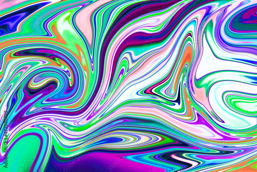 Poster vibrant multi colored holographic abstract gradient blur background for overlay graphic design, bann