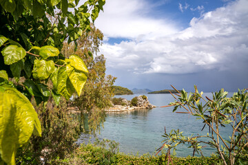Lefkada, Griechische Insel im Ionischen Meer 