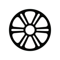 Illustration Vector Graphic of Wheel Tire Car Icon