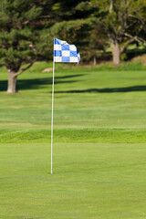 Obraz premium Well groomed golf course.