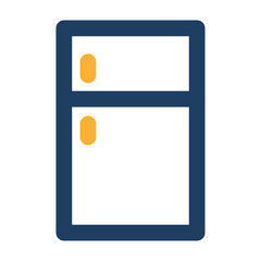 Freezer Vector icon which is suitable for commercial work and easily modify or edit it


