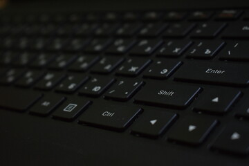 keyboard closeup