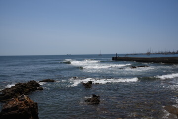 boat on the sea