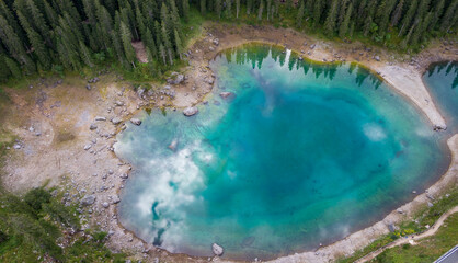 Lago di Carezza, Dolomiti