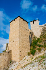 Fototapeta premium Golubac fortress in Serbia