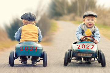 Jahreswechsel 2021 zu 2022