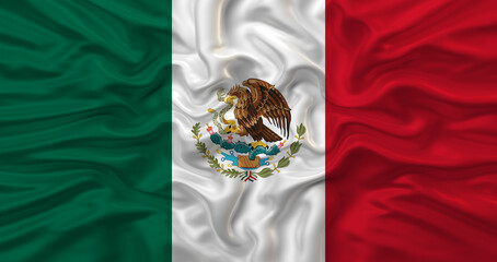 Fototapeta premium flag of mexico