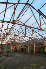 Derelict Warehouse by Loch Long, Scotland	