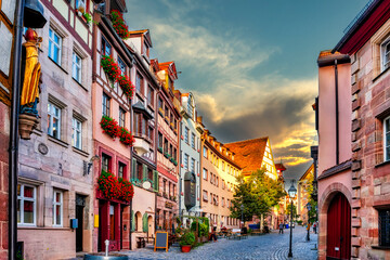 Old town of Nuremberg, Germany