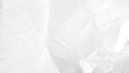 white crumpled paper texture background with blank space for design. clean white paper, wrinkled,...