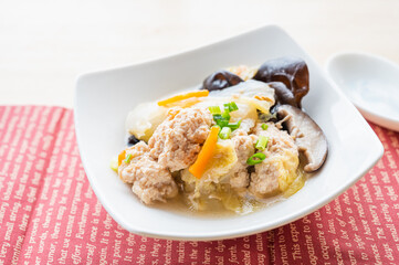 中華風つみれ汁