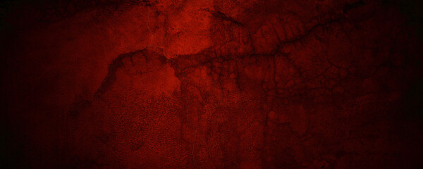 Scary cracked walls. dark shabby walls. abstract cement for the background. horrible shabby concrete walls.