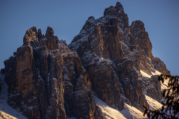 The amazing mountains of the Dolomites in Italy - a Unseco World Heritage Site - travel photography