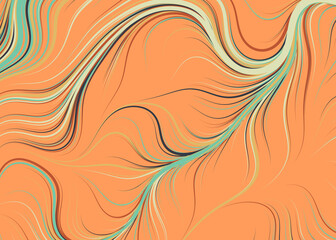 Abstract Perlin Noise Geometric Pattern generative computational art illustration