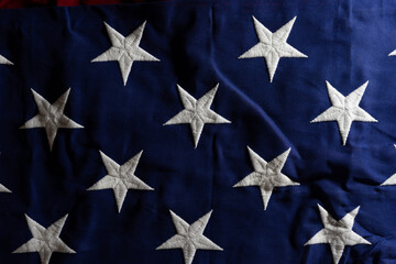 Stars of the American flag background