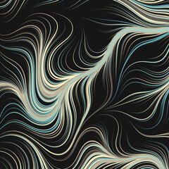 Abstract Perlin Noise Geometric Pattern generative computational art illustration