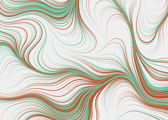 Obraz premium Abstract Perlin Noise Geometric Pattern generative computational art illustration