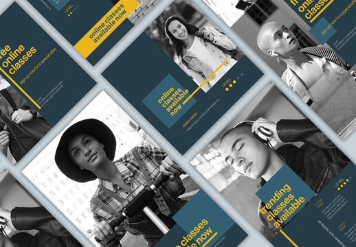 Simple Social Media Post Layouts